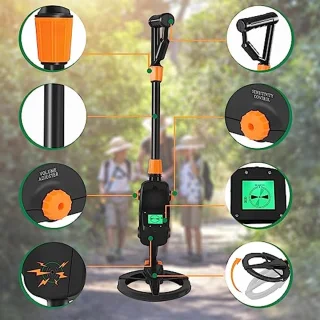 Metaaldetector voor kinderen - Handheld met LCD-display, ideaal voor schatzoeken