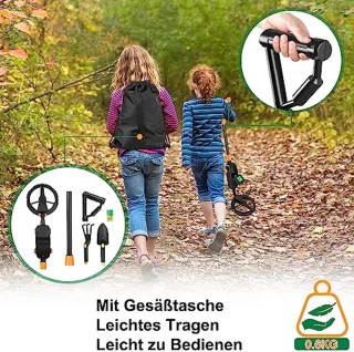 Metaaldetector voor kinderen - Handheld met LCD-display, ideaal voor schatzoeken