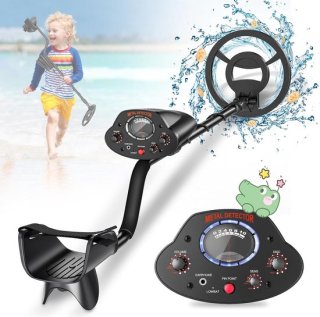 Metaaldetectoren Verstelbaar 33-43 Inch Hoge Precisie Waterdichte Metaaldetector met LCD-scherm voor Kinderen en Volwassenen Gouden Detector review