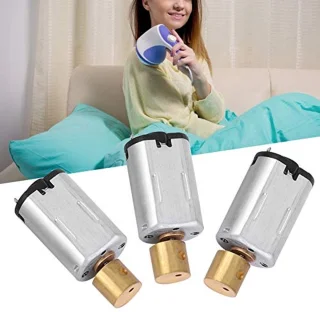 3 stuks vibratiemotor DC 1,5 V 3 V 6 V 1000 rpm M20 mini-motor excentrisch wiel messing elektrisch messing excentrisch roterend wiel voor schoonheidsinstrument