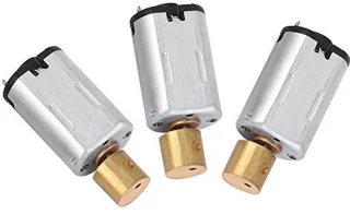 3 stuks vibratiemotor DC 1,5 V 3 V 6 V 1000 rpm M20 mini-motor excentrisch wiel messing elektrisch messing excentrisch roterend wiel voor schoonheidsinstrument