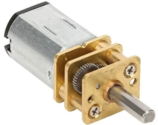 GA12-N20 DC 3 V Transmissiemotor, geluidsarme transmissie met hoge torsiereductie, 15-1000 omw/min, met metalen aandrijving, miniatuur elektrische transmissie voor doe-het-zelf RC speelgoed (50 tpm)