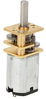GA12-N20 DC 3 V Transmissiemotor, geluidsarme transmissie met hoge torsiereductie, 15-1000 omw/min, met metalen aandrijving, miniatuur elektrische transmissie voor doe-het-zelf RC speelgoed (50 tpm)