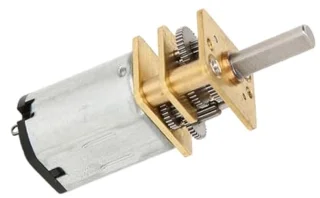 GA12-N20 DC 3 V Transmissiemotor, geluidsarme transmissie met hoge torsiereductie, 15-1000 omw/min, met metalen aandrijving, miniatuur elektrische transmissie voor doe-het-zelf RC speelgoed (50 tpm)