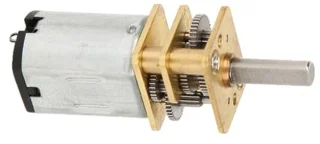 GA12-N20 DC 3 V Transmissiemotor, geluidsarme transmissie met hoge torsiereductie, 15-1000 omw/min, met metalen aandrijving, miniatuur elektrische transmissie voor doe-het-zelf RC speelgoed (50 tpm)