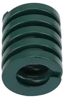 Garosa 2 stks OD 25mm ID 12.5mm Stempelveer Zware Lading Stempelveer Binnenlandse Schimmel Platte Draadveer Groen voor Sterven Machines Plastic Injectie(TH25*60mm),voorjaar
