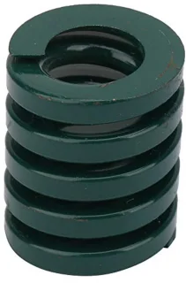 Garosa 2 stks OD 25mm ID 12.5mm Stempelveer Zware Lading Stempelveer Binnenlandse Schimmel Platte Draadveer Groen voor Sterven Machines Plastic Injectie(TH25*60mm),voorjaar