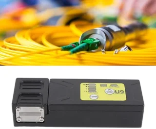 Thermische Glasvezelstripper, Oplaadbaar Stripgereedschap voor Automatische Verwarming, Temperatuurinstellingen met 8 Versnellingen, Langere Levensduur van de Batterij voor