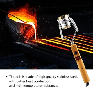150 Tot 450 â„ƒ Temperatuur Verstelbare Tinbad Draagbare Verstelbare Temperatuur Tin Smeltoven voor Transformatoren, Spoelpin Vertinning, Elektronische Transformatoren, (280W