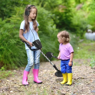 Multifunctionele Metaaldetector Set voor Kinderen en Volwassenen - Verstelbaar en Inclusief Accessoires