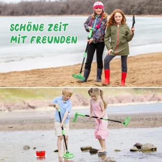 Metaaldetector voor Kinderen - Groen - Waterdicht en Gebruiksvriendelijk