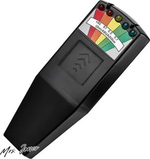 Mrs. Jones EMF-meter magnetisch veld 5 leds EMF draagbare stralingsdetector meetapparaat paranormaleapparatuur tester voor kantoor thuis spookjacht 50 Hz - 20.000 Hz .