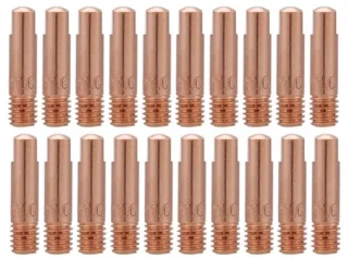 Industrial Supplies 20pcs Copper Contact Point for Welding Torch Consumables 15 Ak Mig/Mag, Industrial Tools, 1m