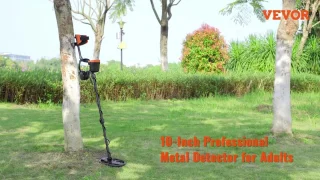 WNHB® Professionele waterdichte metaaldetector - onderwater goudzoeker met digitale display en oplaadbare accu - 30,5 cm zoekkop