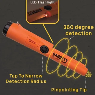 Metaaldetector Pro-Pointer AT - Waterdichte Handbediende Zoekermet LED