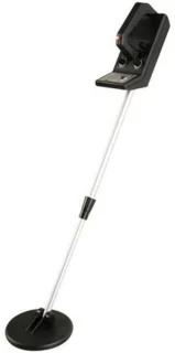 Velleman Metaaldetector, waterdichte zoekspoel 16 cm, analoge meter, voor beginners, zoekdiepte 12 cm