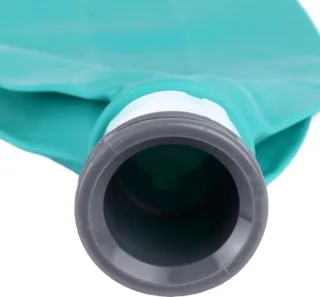 5 STKS NBR 0.5L Capaciteit Ademhalingszakken Herbruikbare Gasbag Set Ademtraining met 22mm Poort Binnendiameter voor Lab Ziekenhuis Gebruik