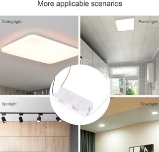 LED Driver Tweekleurige Dimmen Controller Spraakbesturing APP Afstandsbediening 2.4G Intelligent Driver AC180â€‘260V,licht kleur controller