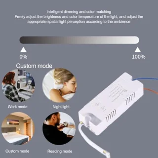 LED Driver Tweekleurige Dimmen Controller Spraakbesturing APP Afstandsbediening 2.4G Intelligent Driver AC180â€‘260V,licht kleur controller