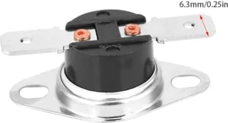 5pcs KSD301 Switch Temperature Sensor Thermostat Thermal Plastic Iron Switch 250V10A NO (40)