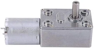 DC 24V 5-150 tpm Grote torsie-wormwielmotor Microtype DC-snelheidsreductiemotor DC-vermogen snelheidsreductiemotor Volledig metalen tandwiel voor meerdere doeleinden (10 RPM)