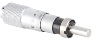 Internal micrometer, 0-13mm flat/ball head for precise tuning of various precision instruments (flat head with nut)
