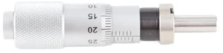 Internal micrometer, 0-13mm flat/ball head for precise tuning of various precision instruments (flat head with nut)