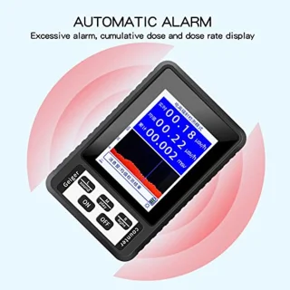 Mini Nuclear Radiation Detector For Home, Portable Portable Geiger Counter With LCD Screen, Enhanced Beta Range X Ray Monitor, High Sensitivity