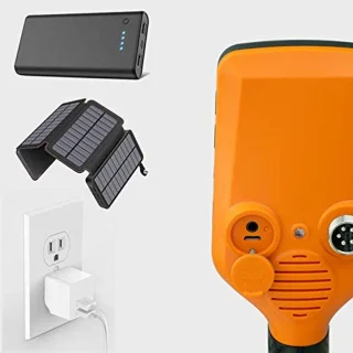 Ultramoderne metaaldetector met USB-oplaadbare accu voor het hele gezin