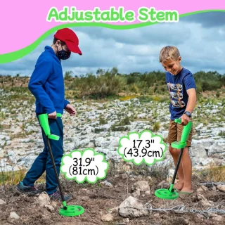 Metaaldetector voor kinderen - Metaaldetector - Voor Kinderen en Volwassenen - Verstelbare Hoogte - Waterdicht - Lichtgewicht -
