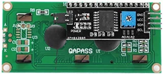 1pc IIC / IC2-interface LCD1602 LCD-displayadapterkaartplaatplaatmodule 5V monitorvoeding