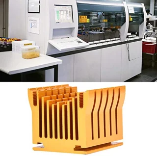 Koellichaam, Goud Aluminium Koellichaam 43x40x36mm, Goede Thermische Geleidbaarheid, Maximaliseer Koelluchtcontact voor Router, LED-speler, enz., Computer Koellichamen
