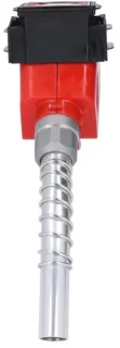 1in BSP Automatisch Vulmondstuk K28 10-60 L/min Aluminiumlegering Digitale Stroommeter Dieselbenzinebrandstofmondstuk 3 Cijfers Digitaal Display Rood