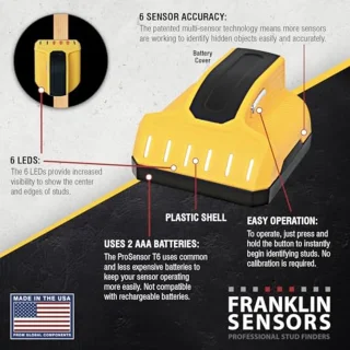 Professionele Stud Finder voor Noppen Detectie - Perfect voor Hout en Metaal