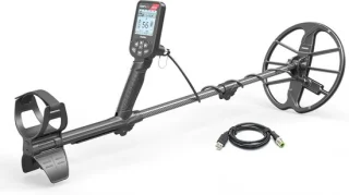 Waterdichte Metaaldetector met Carbon Fiber Schacht en 11" Zoekspoel