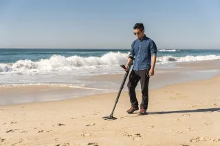 Hoogwaardige Ultralichte Metaaldetector voor Volwassenen met Waterdichte 10" Spoel
