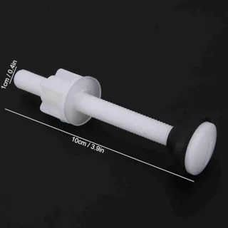 Schroef Set Professionele Veroudering Resistente Uitstekende Hardheid Stabiele Lichtgewicht Rubber Schroeven Wc Dichtstool Watertank Bevestigingen Montage Accessoire