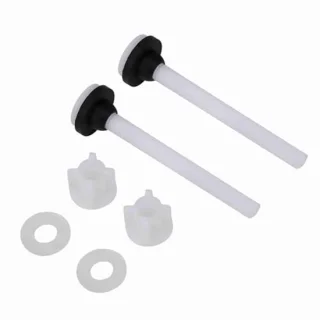 Schroef Set Professionele Veroudering Resistente Uitstekende Hardheid Stabiele Lichtgewicht Rubber Schroeven Wc Dichtstool Watertank Bevestigingen Montage Accessoire