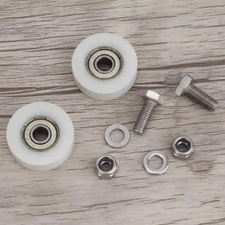 Er,Greenhouse Door Rolls,Greenhouse Door Wheels 40 Mm,Wheels for Greenhouse Door,Greenhouse,28mm Greenhouse Door Rollers 30mm Diameter Elite Greenhouse Door Wheels Replacement Set