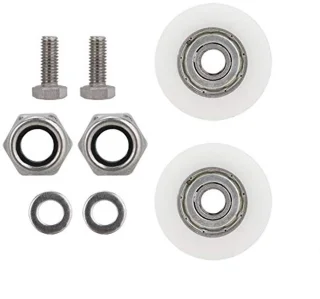 Er,Greenhouse Door Rolls,Greenhouse Door Wheels 40 Mm,Wheels for Greenhouse Door,Greenhouse,28mm Greenhouse Door Rollers 30mm Diameter Elite Greenhouse Door Wheels Replacement Set