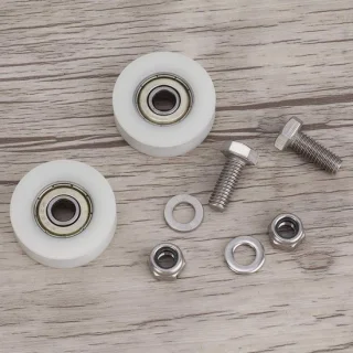 Er,Greenhouse Door Rolls,Greenhouse Door Wheels 40 Mm,Wheels for Greenhouse Door,Greenhouse,28mm Greenhouse Door Rollers 30mm Diameter Elite Greenhouse Door Wheels Replacement Set
