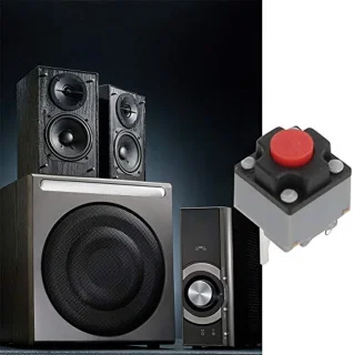 20st 6x6x7.3mm tactiele drukknop microschakelaar waterdichte kortstondige toetsschakelaar voor huishoudelijke apparaten, veiligheidsuitrusting, speelgoed, elektronische producten