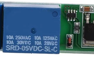 Low Pulse Trigger Board Mini flip-flop vergrendelingsrelaismodule Bistabiele zelfborgende schakelaar 6-24 V voor huishoudelijke apparaten