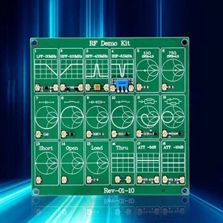 Frequentie Testbord HF Demokit NanoVNA HF-testmodule Vector Network Analyzer Breadboard Test Protoboard Board Filter/verzwakker Module