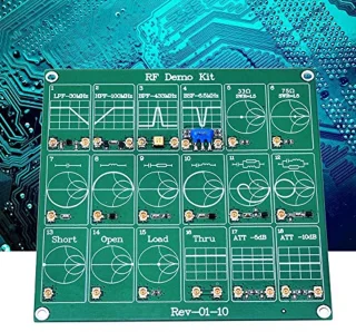 Frequentie Testbord HF Demokit NanoVNA HF-testmodule Vector Network Analyzer Breadboard Test Protoboard Board Filter/verzwakker Module