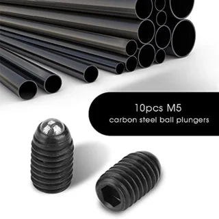 10 stuks M5x8 Hex-socket lenteplunjers