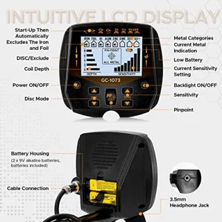 13 inch Professionele Metaaldetector
