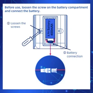 4-in-1 gasmelder voor H2S, CO, O2 en brandbaar gas