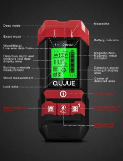 4-in-1 Multifunctionele Detector