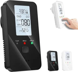 4-in-1 multisensor detector zwart